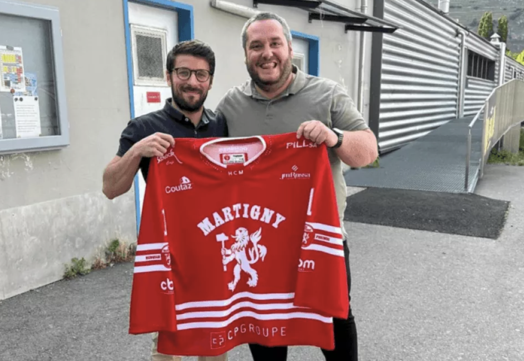 Rémy Rimann est le nouvel entraîneur du HC Martigny. 